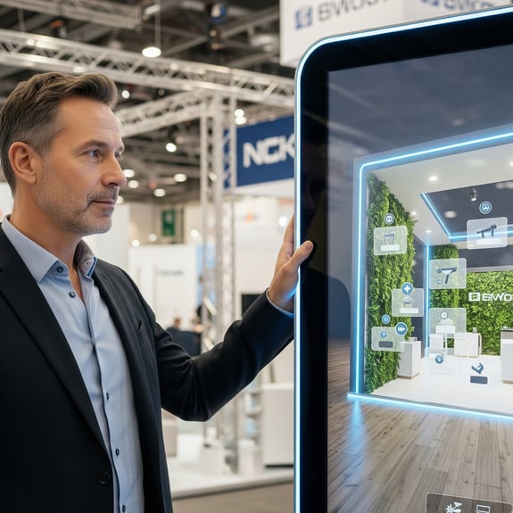 smart virtual booth experience