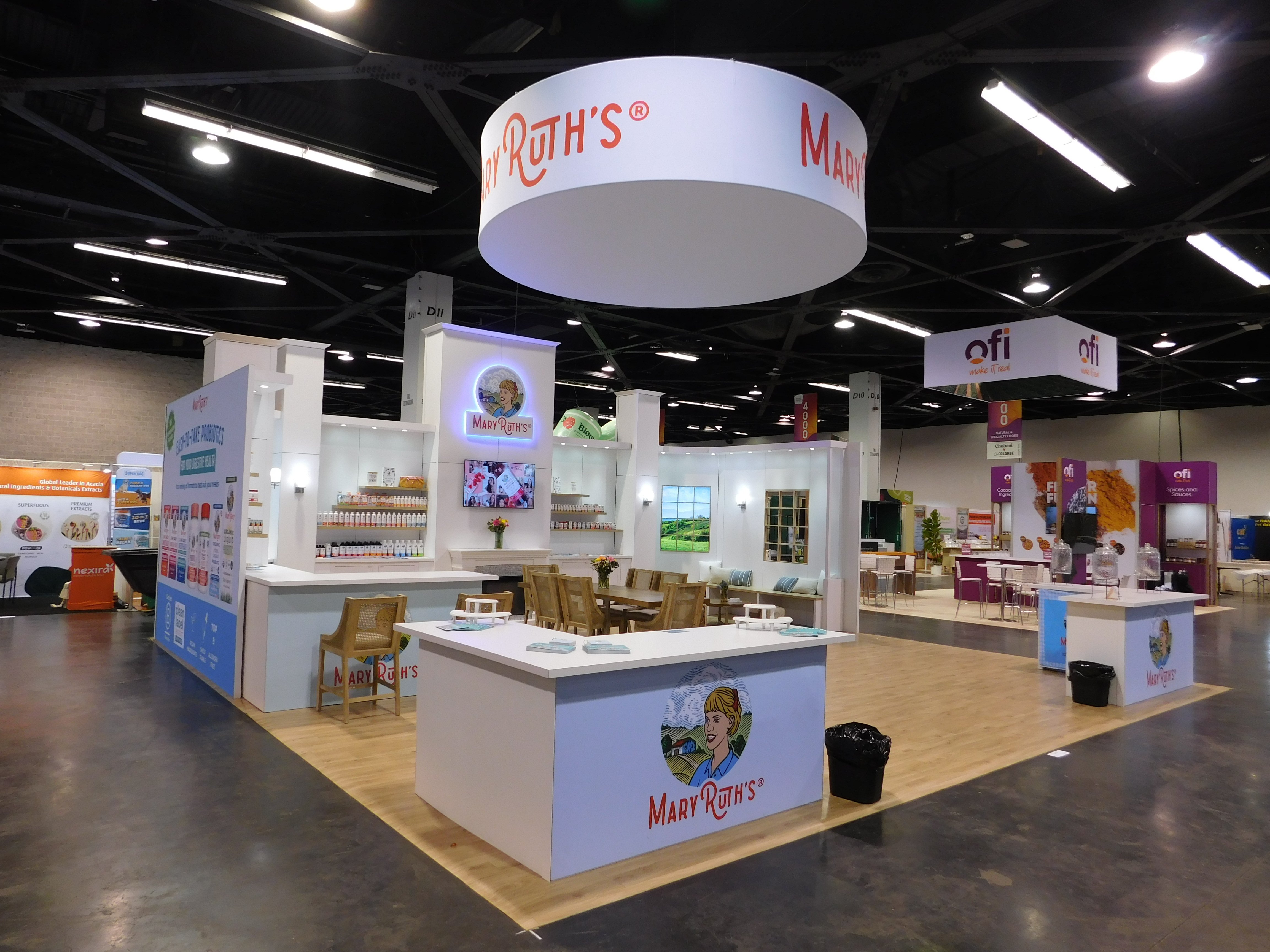 Booth for MaryRuths_Natural Products Expo West