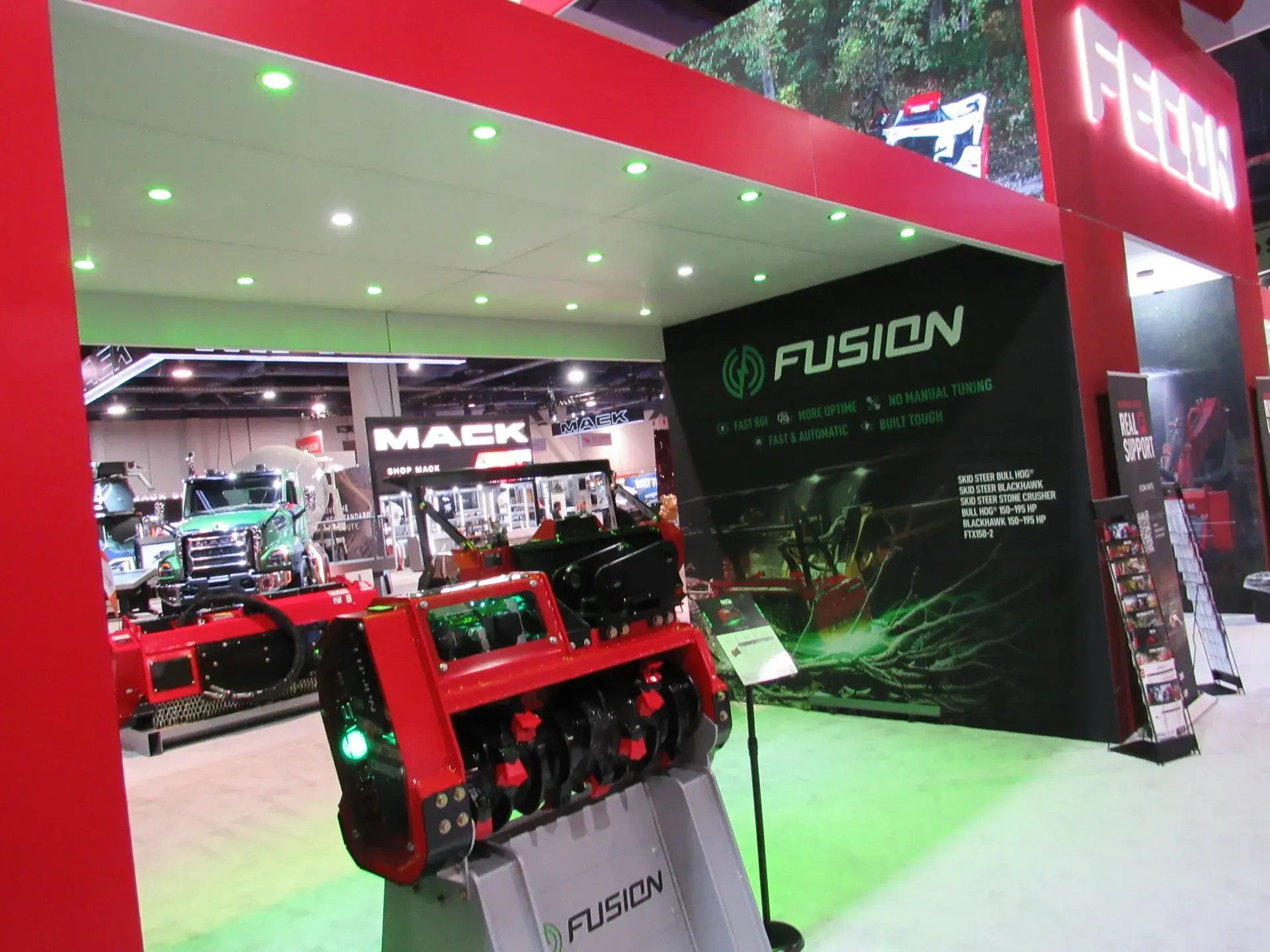 Fecon Fusion product and meeting environment with dark branded storytelling