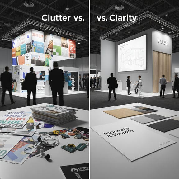 Booth Layout Psychology: Why Cluttered Trade Show Designs Drive Visitors Away