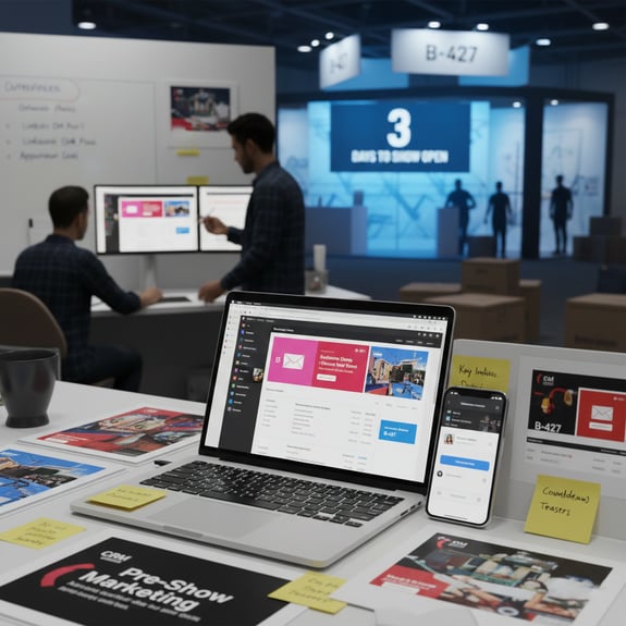 How Strategic Pre-Show Marketing Doubles Your Booth Traffic