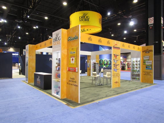 Lil Drug Store Trade Show Booth